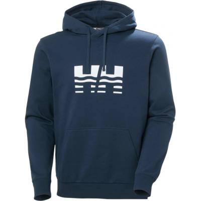 Helly Hansen Core Graphic Hoodie tmavomodrá