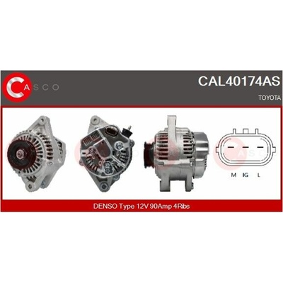 Generátor CASCO CAL40174AS