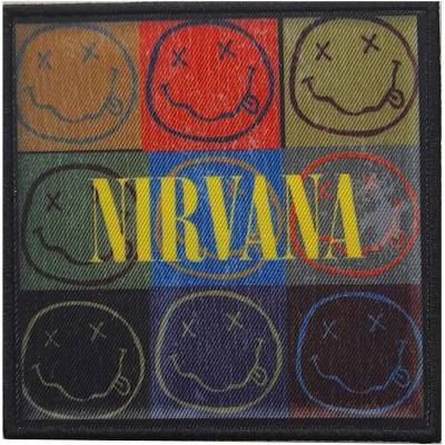 Nažehlovačka Nirvana - Distressed Smiley Blocks