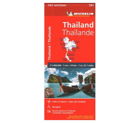 MAP 0751 THAILANDSheet map