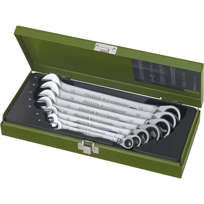 Proxxon Industrial MicroSpeeder sada očkoplochých kľúčov 7-dielna 8 - 19 mm 23124