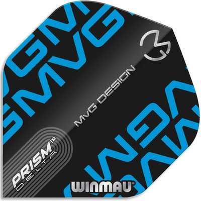 Winmau Letky Prism Delta - Michael van Gerwen - Black & Blue W6915.244 – Hledejceny.cz