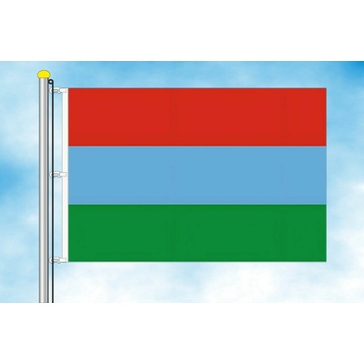 LIBEA, s.r.o. Karelská republika vlajka Rozměr: 30×45 cm, Uchycení: Karabiny na stožár