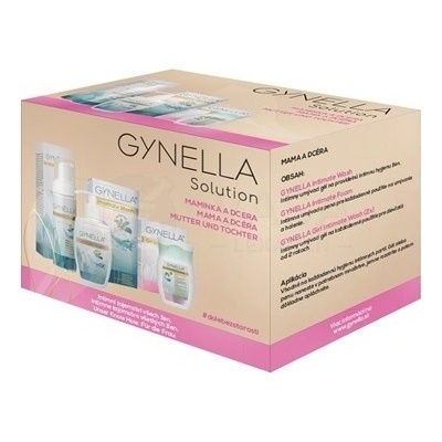 Gynella Solution Matka a Dcéra (Set) 200 ml Intimate Wash + 150 ml Intimate Foam + 2x100 ml Girl Intimate Wash