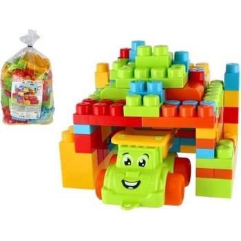 Mikro trading Stavebnice a nákladní auto 100 ks