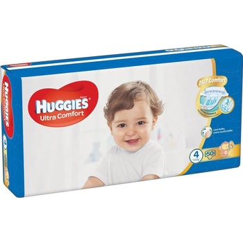 Huggies Ultra Comfort Jumbo 4+ 10-16 kg 50 ks