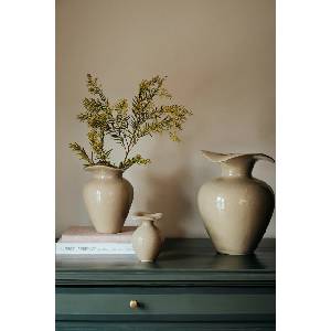 Broste Copenhagen Ваза Декоративна от каменинови изделия 24 x 32 cm (14445444)