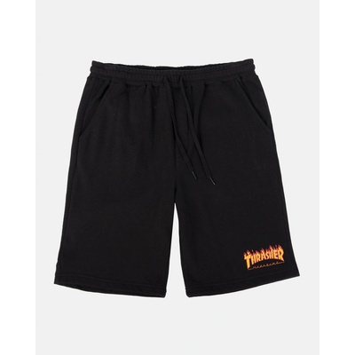 Thrasher Flame Logo Black