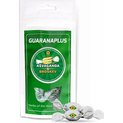GuaranaPlus Ashwaganda & Broskyňový cukrík 70 g