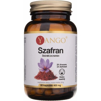 Yango Extrakt zo semien šafranu 400 mg 60 kapsúl