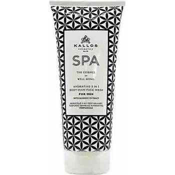Kallos SPA Hydrating for Men sprchový gél 3v1 200 ml