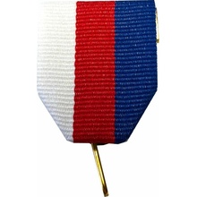 ETROFEJE stuha 35x40mm trikolora CZ