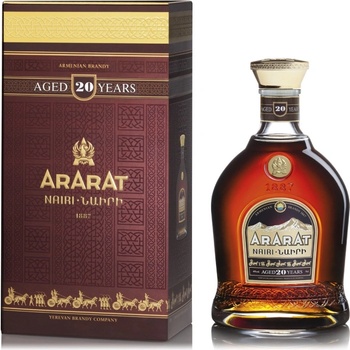 Ararat Nairi 20y 40% 0,7 l (čistá fľaša)