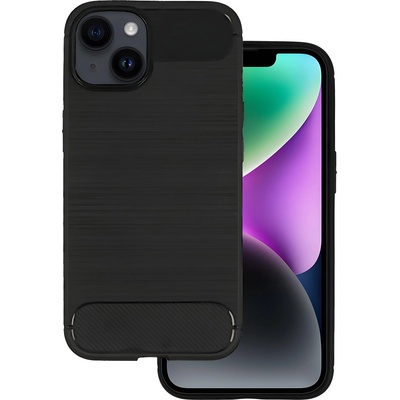 Apple Carbon Shield TPU калъф за Apple iPhone 14 - Черен KP23478