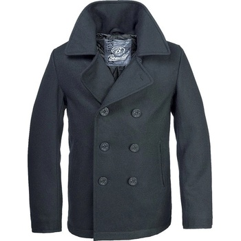 Brandit kabát Pea Coat černá