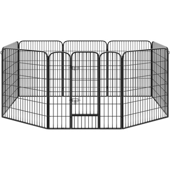 tectake 402501 ohrádka pre šteňatá 8-stranná 100 cm