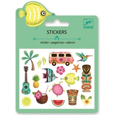 Djeco MINI SAMOLEPKY V štýle Hawai