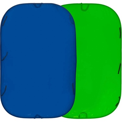 Manfrotto skladacie pozadie 1.8 x 2.1m Chromakey Blue/Green (LC5987)