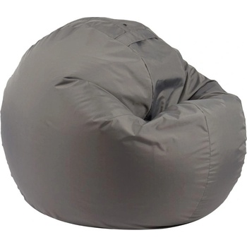 Pufrelax Пуф 330л. , Relaxo XL - Teteron Grey, За открито, Перящ се калъф, Пълнеж от Полистиролни перли