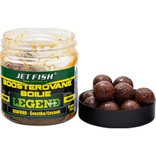 Jet Fish Boosterované Boilies Legend Range Seafood Švestka Česnek 250ml 20mm