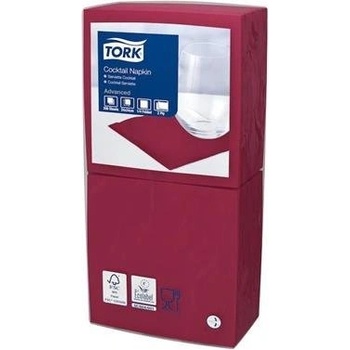 Tork Advanced servítky 2-V 24x24 Bordeaux TORK/477824PAK 200ks