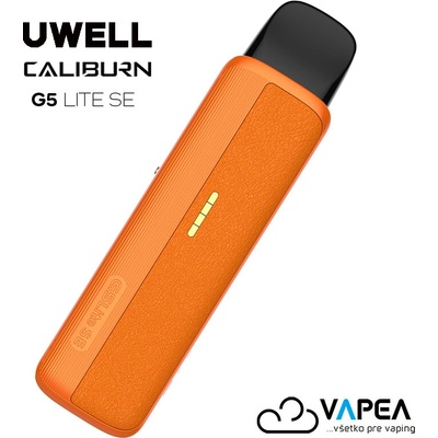 Uwell Caliburn G5 Lite SE Pod 1600mAh Orange Leather