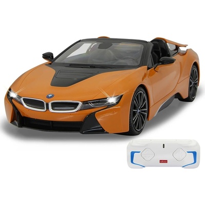 Rastar BMW i8 2,4 GHz RTR napájaný batériami AA oranžová 1:12