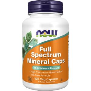 NOW NOW Full Spectrum Mineral Caps, 120 Capsules