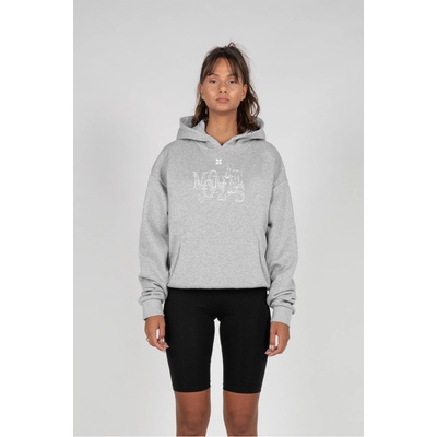 Mister Tee Ladies Classic V. 1 x Heavy Oversized Hoody grey XXLUB-MJG11708-00111 - Камуфлаж, размер XL