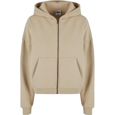 Urban Classics Суичър Ladies Boxy Zip Hoody wetsand XXLUB-TB6131-04732 - Камуфлаж, размер 5XL