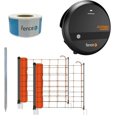 fencee Sada elektrického ohradníku, preventivní ochrana před vlkem, zdroj s vysokým napětím - 2× síť