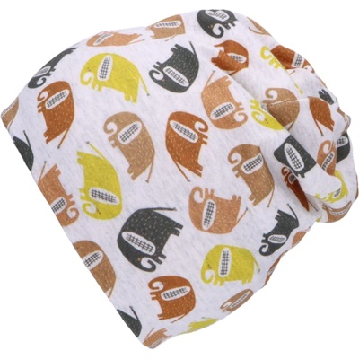 Sterntaler Детска шапка с UV 50+ защита Sterntaler - Със слончета, 45 cm, 6-9 месеца (1512361-513)