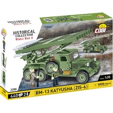 Cobi 2280 World War II Ruský raketomet BM-13 KATYUSHA ZIS-6