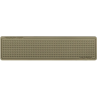 Helikon-Tex Nášivka pro personifikaci velcro plastová 3 ks COYOTE