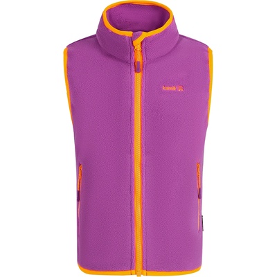 Kamik Детски поларен елек Kamik Kid's Dawn Fleece vest - Berry / Clementine - размер 152 (EU) (703-5355-1017)