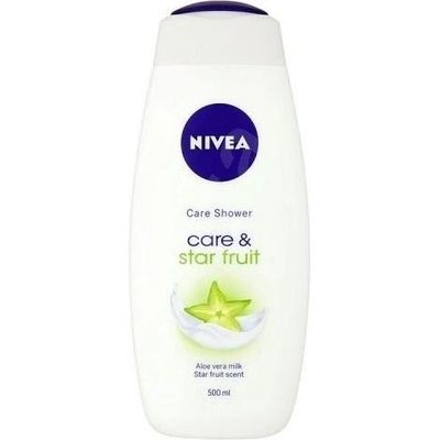 Nivea Care & Star Fruit sprchový gél 6 x 250 ml