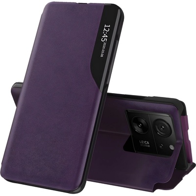 Techsuit Elegantен книжен калъф View Case за Xiaomi 13T/13T Pro - Лилав KP30069 (30069)