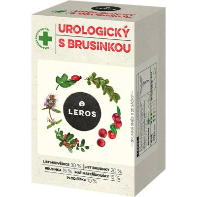 Leros čaj Urologický s brusinkou 20 ks nálevových sáčků