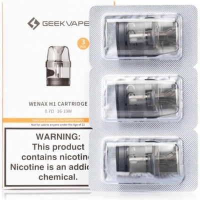 Geekvape Wenax H1 Pod 0,7 ohm Pack 3