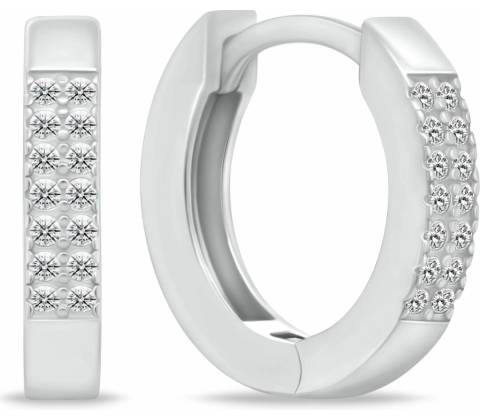 Brilio Silver náušnice EA342W