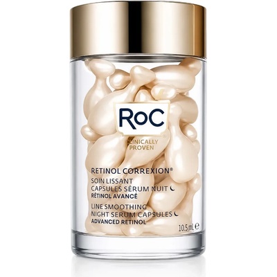 RoC Retinol Correxion®️ Line Smoothing Night Serum Capsules 10, 5 ml