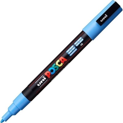 uni PC-3M Химикалка 0, 9 - 1, 3 mm 48 Sky Blue 1 бр (60.1348)