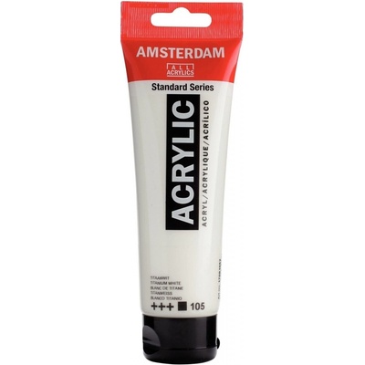 Amsterdam Standard Series akrylová farba titanium white 120 ml 1 ks