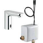 GROHE Eurosmart Cosmopolitan E - Електронна смесителна батерия за умивалник, Powerbox, хром 36384000 (36384000)