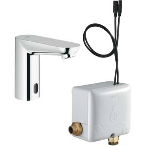 GROHE Eurosmart Cosmopolitan E - Електронна смесителна батерия за умивалник, Powerbox, хром 36384000 (36384000)