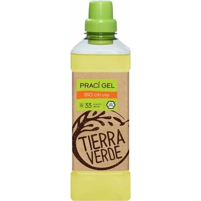 Tierra Verde BIO Prací gel s vůní citrusů 1 l