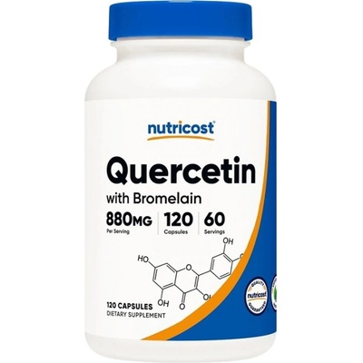Nutricost Quercetin with Bromelain [120 капсули]