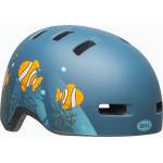 Bell Детска велосипедна каска Bell Lil Ripper clown fish matte gray/blue