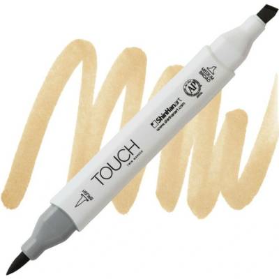 Lihová fixa TOUCH oboustranná Brush & Chisel, Pale camel (BR114)