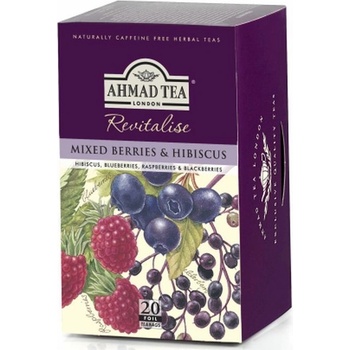 Ahmad Tea Mixed Berries & Hibiscus Revitalise 20 sáčků
